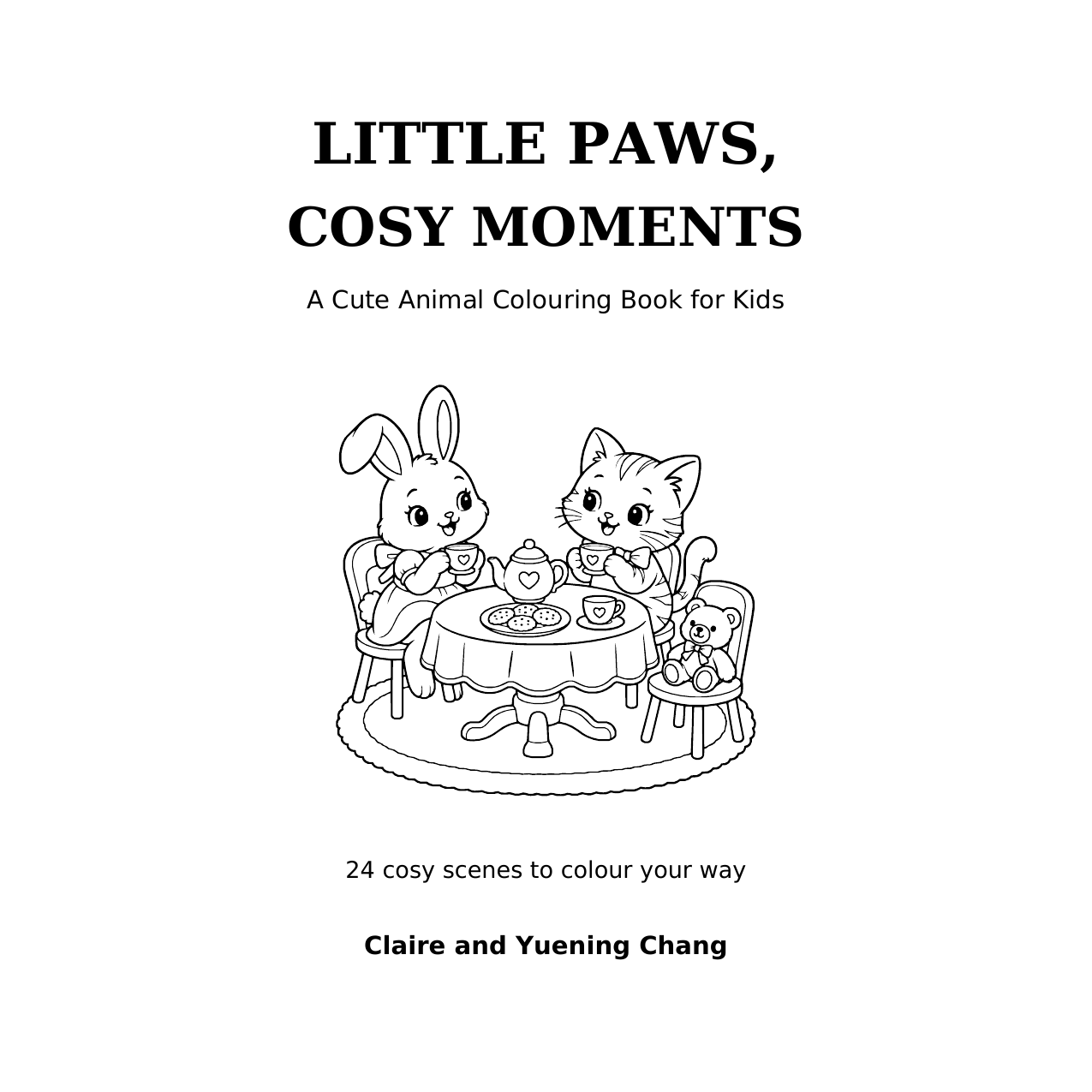 Little Paws, Cosy Moments book cover
